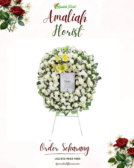 Krans Bunga Duka Wirogaten